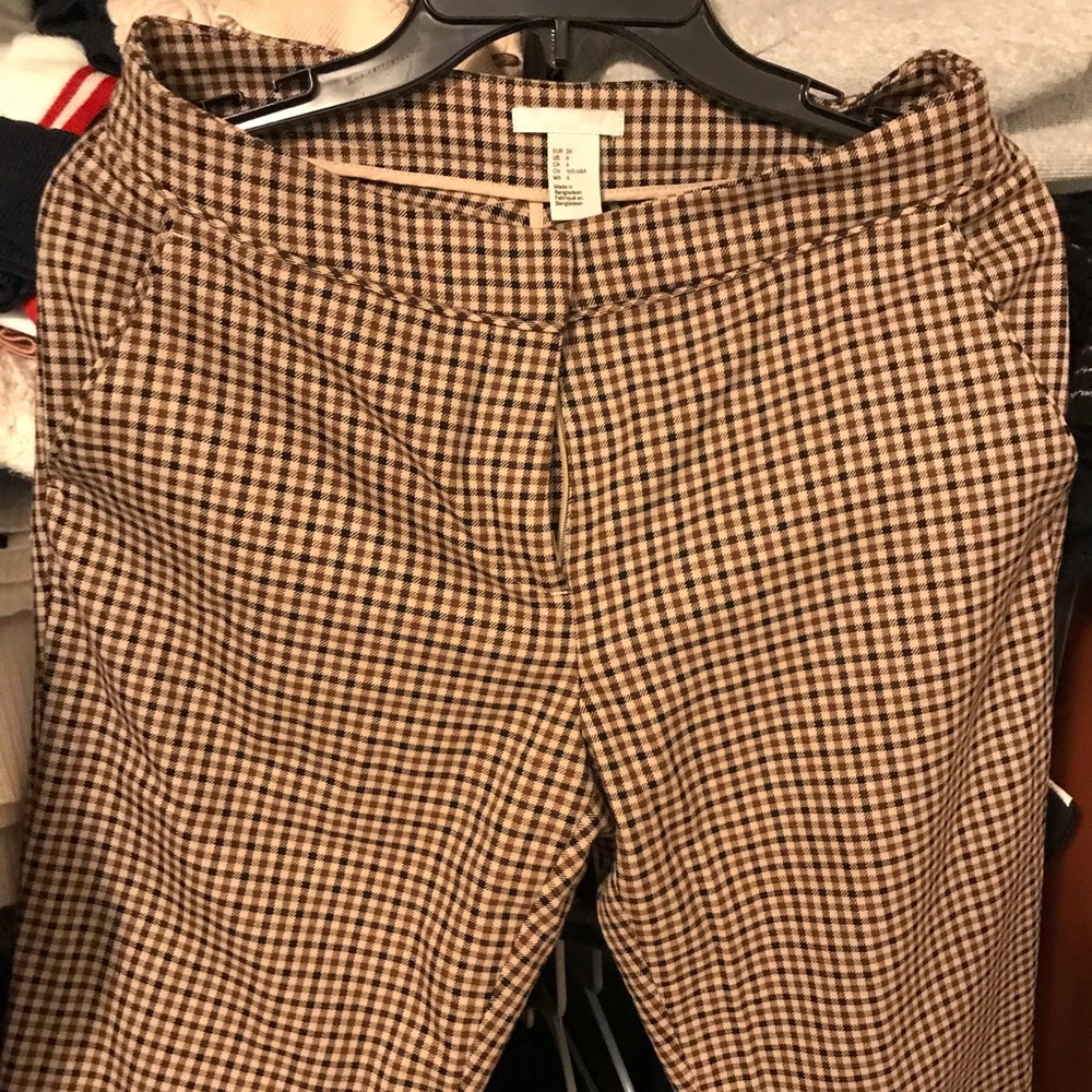 H&M check pants